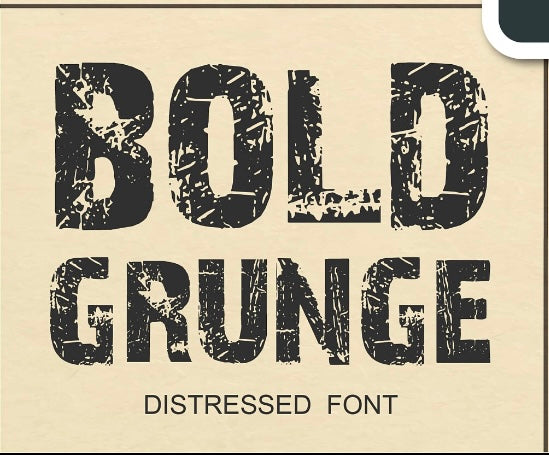 Bold Fonts