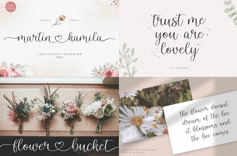 Swash / Elegant Fonts