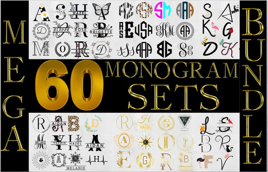 60 Monogram Designs