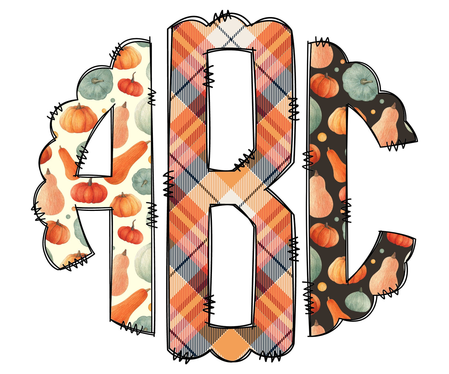 Fall Monoograms