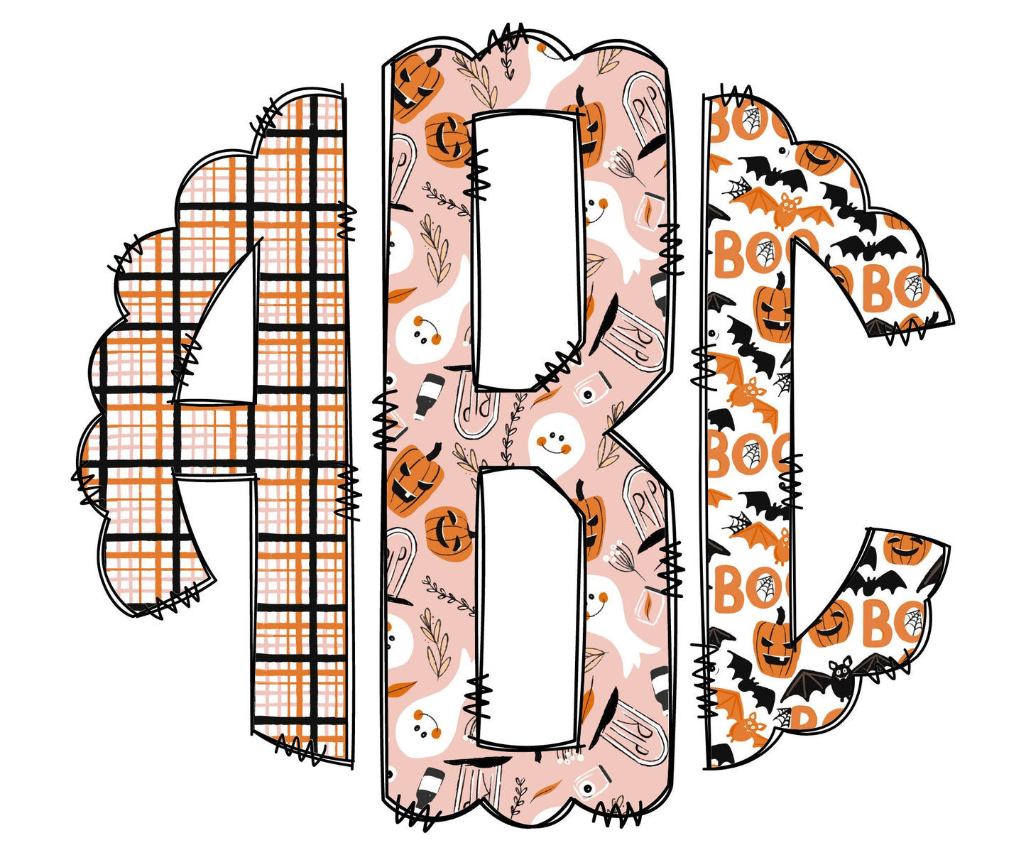 Halloween Monograms