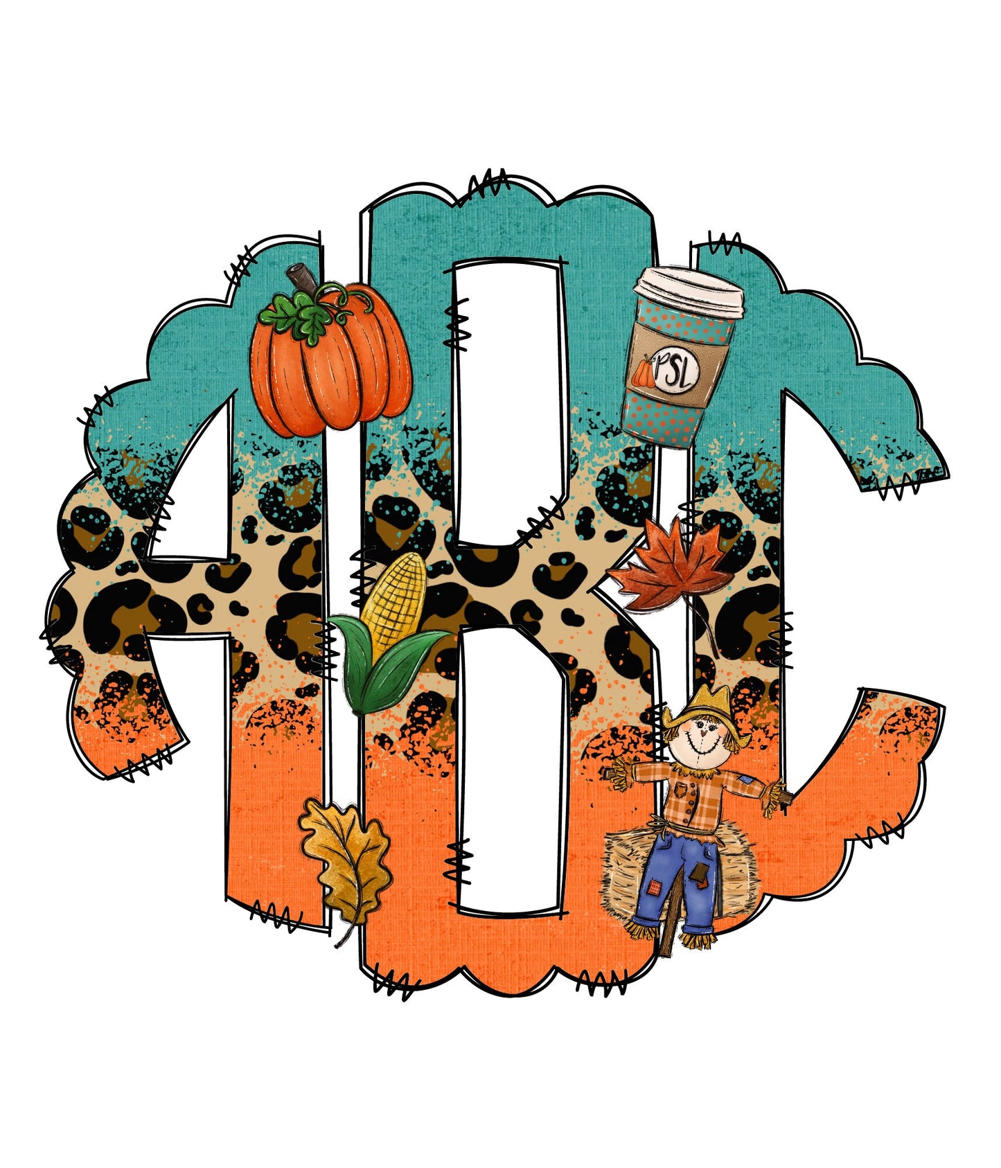 Fall Monoograms