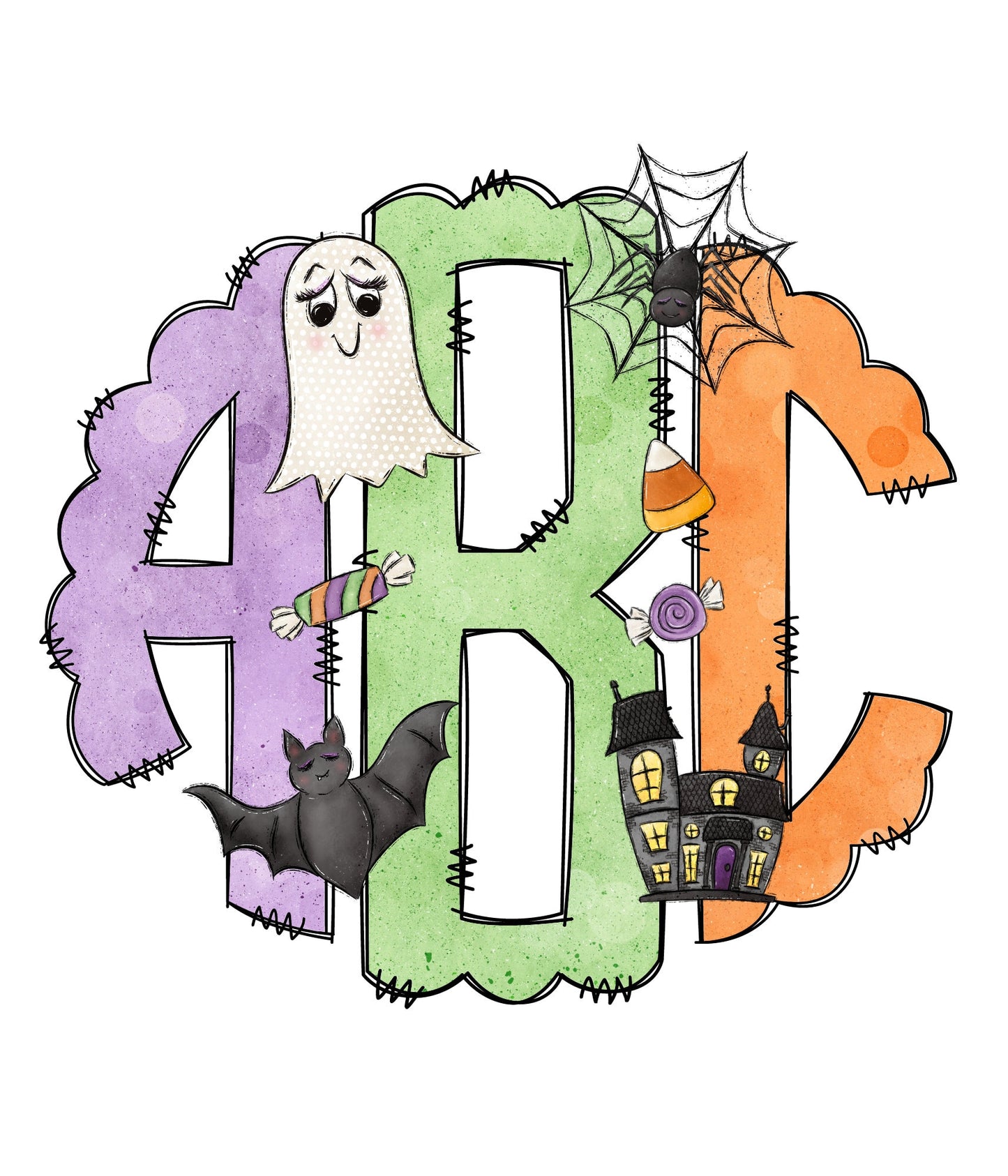 Halloween Monograms