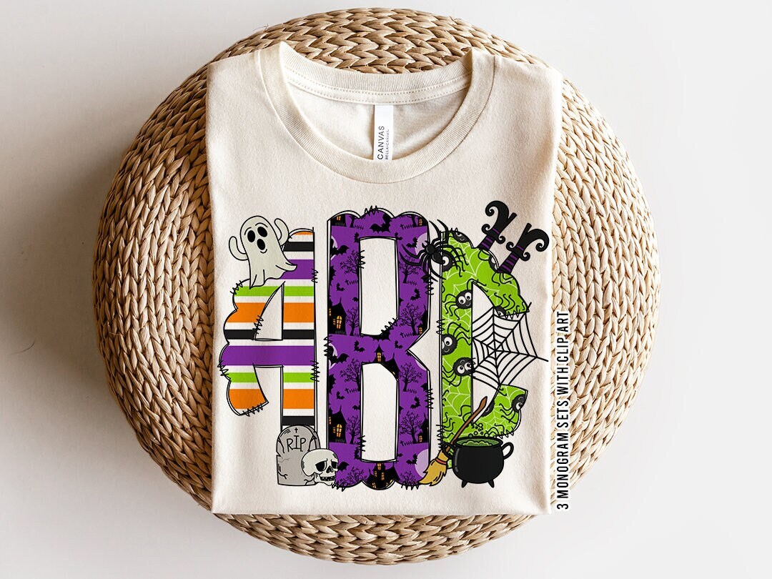Halloween Monograms