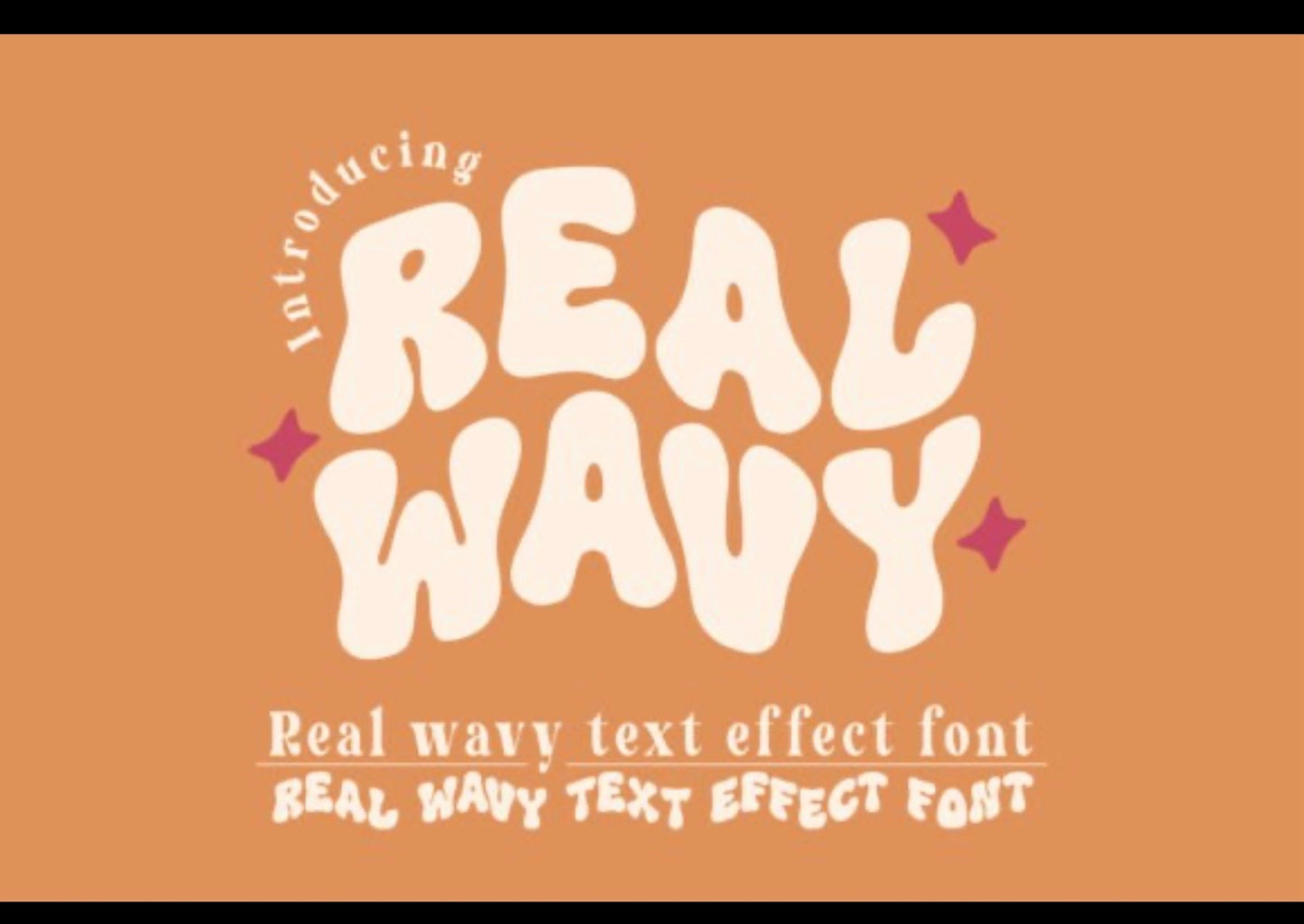 Wavy Fonts