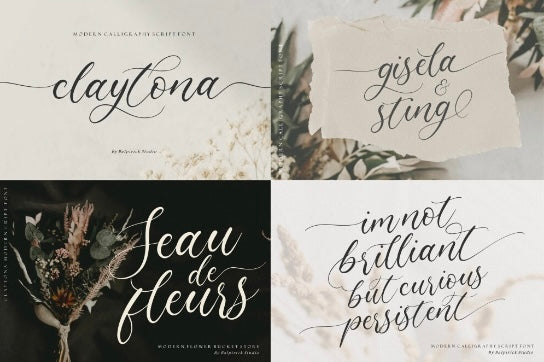 Swash / Elegant Fonts