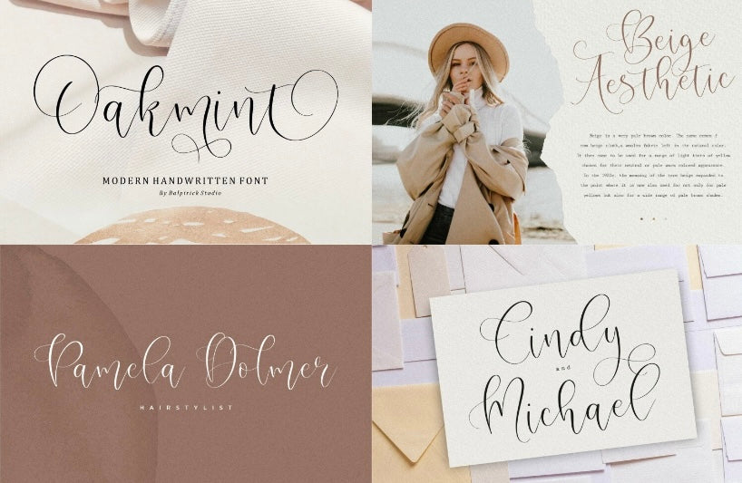 Swash / Elegant Fonts