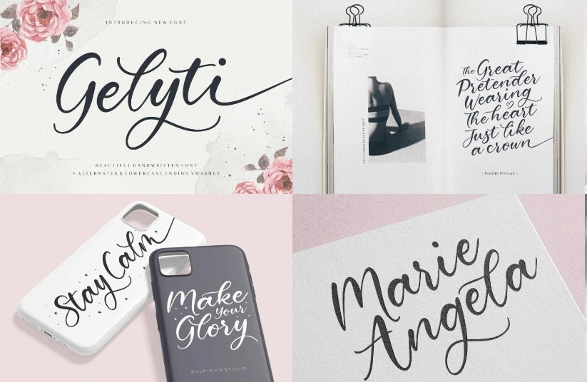 Swash / Elegant Fonts
