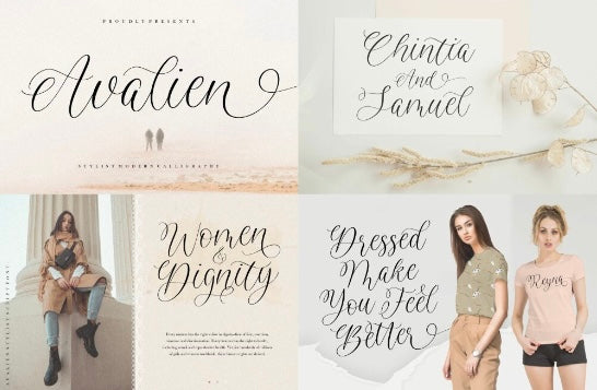 Swash / Elegant Fonts
