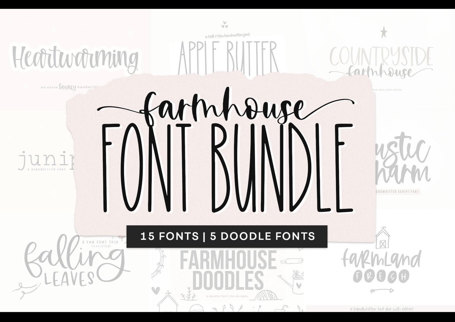 Farmhouse Fonts