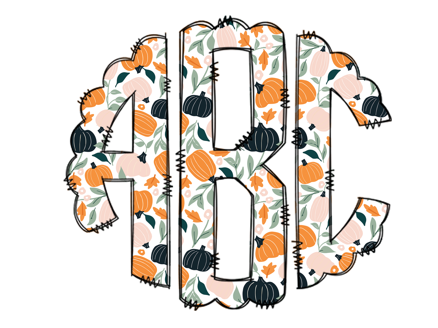 Halloween Monograms