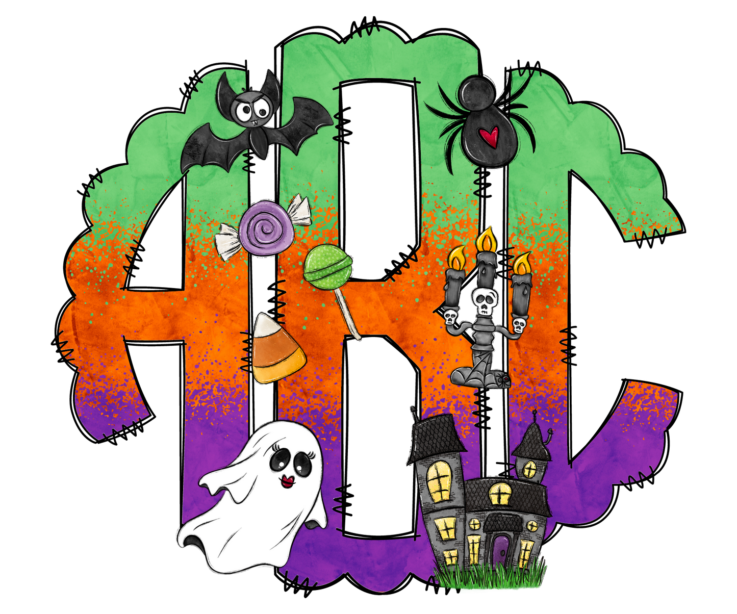 Halloween Monograms