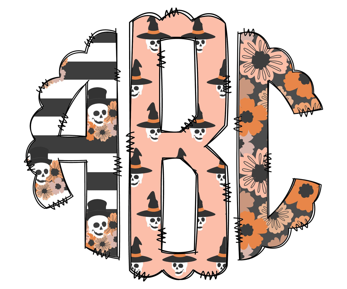 Halloween Monograms