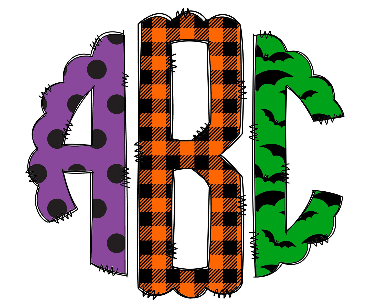 Halloween Monograms