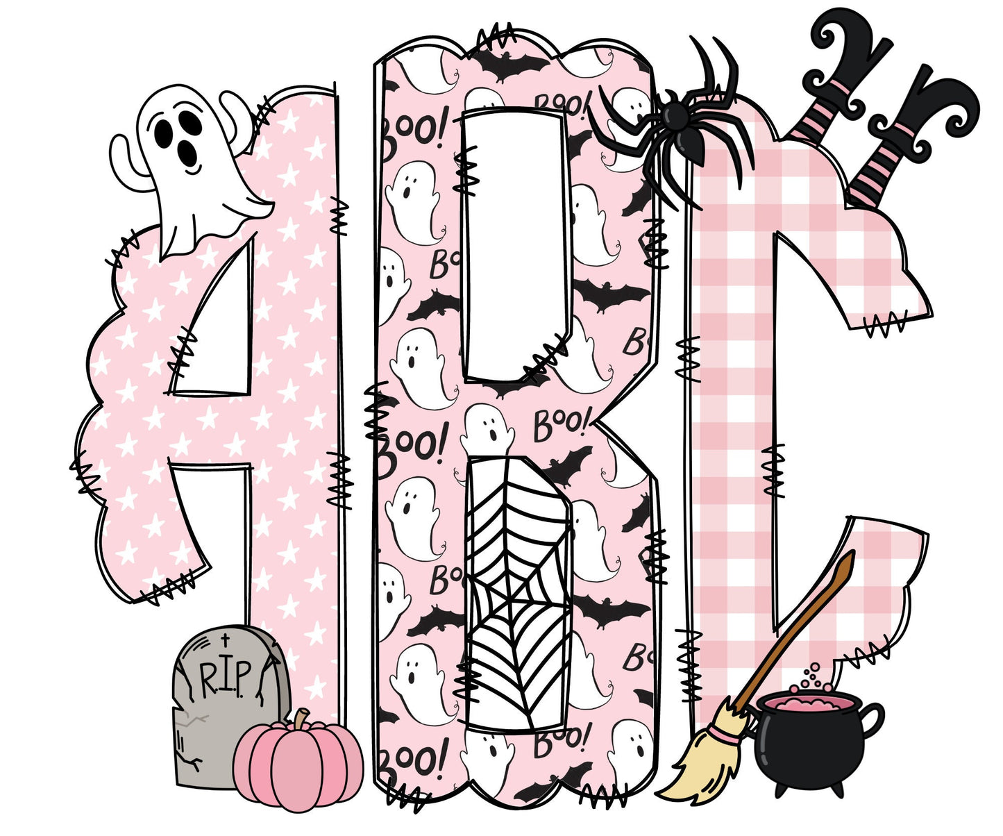 Halloween Monograms
